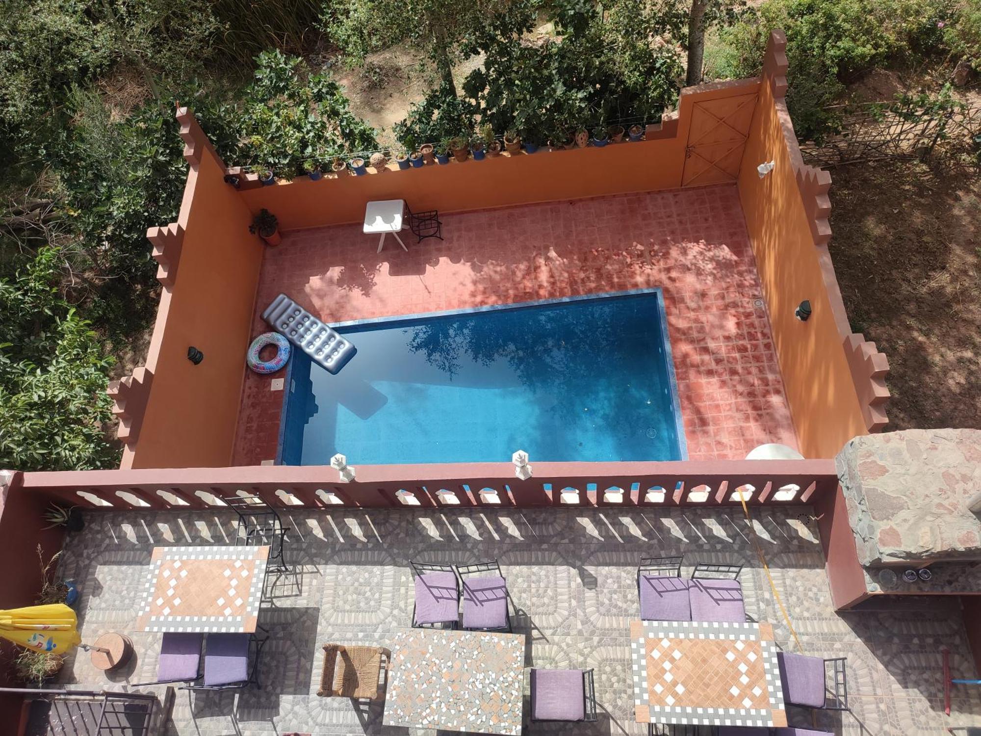 Auberge De La Riviere Du Dades Boumalne Buitenkant foto