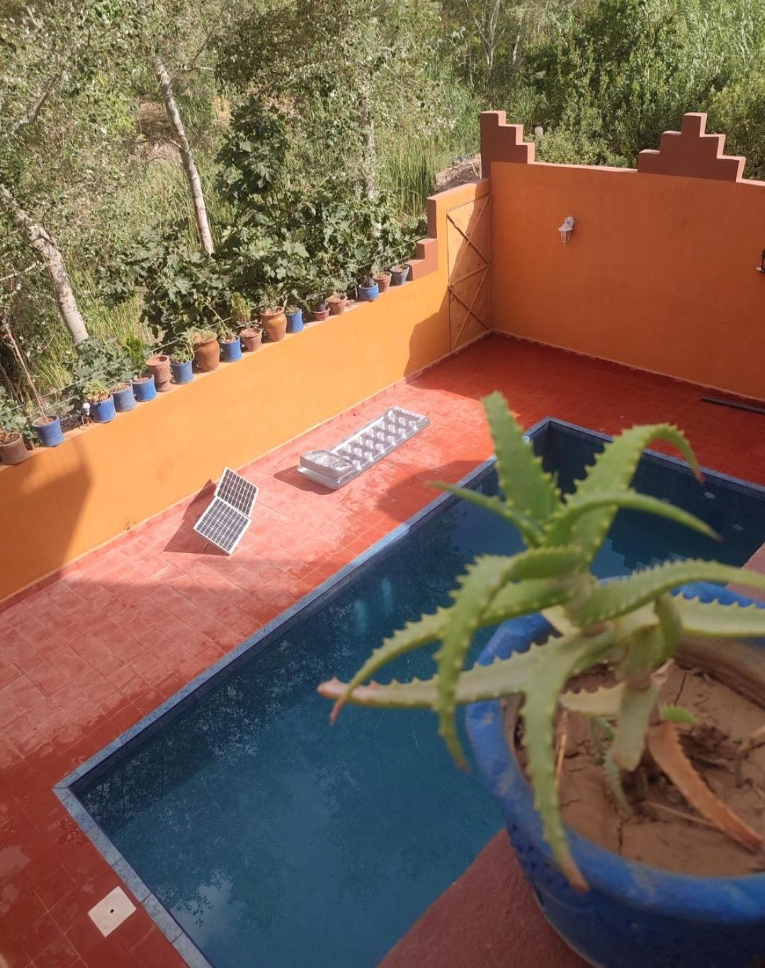 Auberge De La Riviere Du Dades Boumalne Buitenkant foto