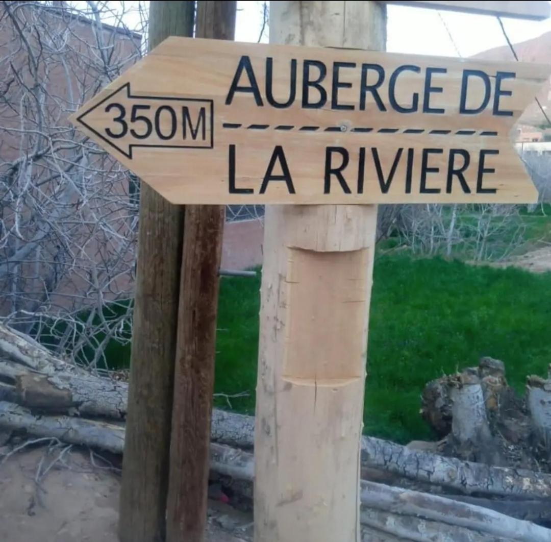 Auberge De La Riviere Du Dades Boumalne Buitenkant foto