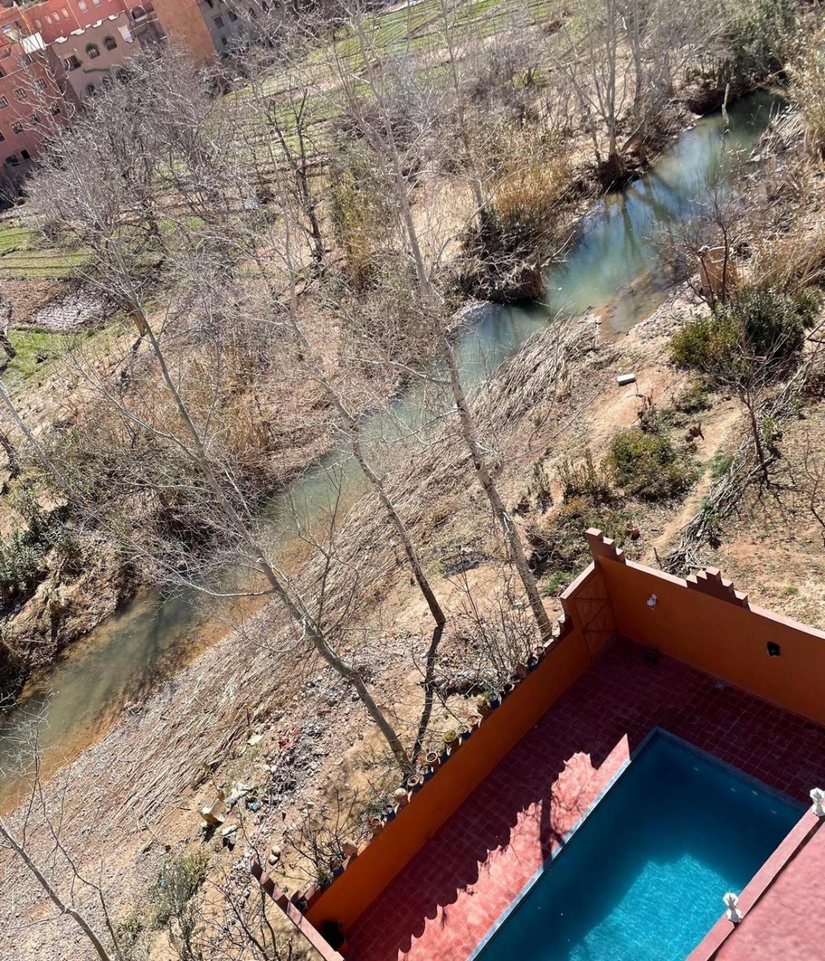 Auberge De La Riviere Du Dades Boumalne Buitenkant foto